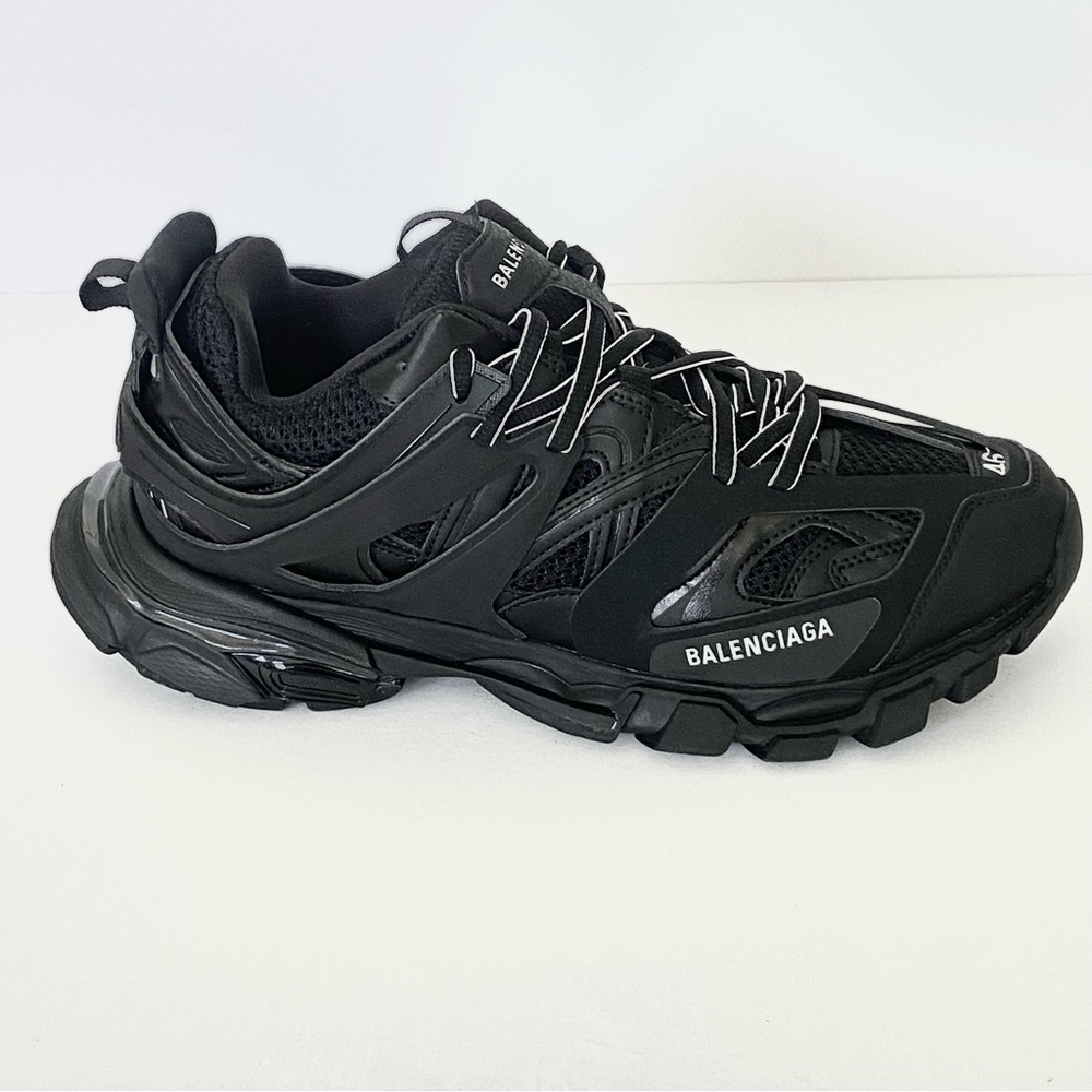 NEW Balenciaga Track Runners All Black mens 46 13
